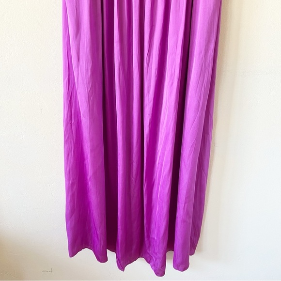 Mango Scoop Neck Satin Dress - Picture 7 of 10